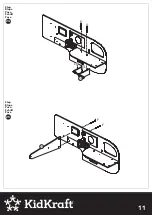 Предварительный просмотр 12 страницы KidKraft 10262 Manual