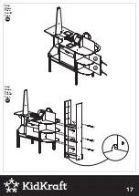 Предварительный просмотр 18 страницы KidKraft 10262 Manual