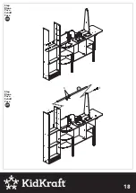 Предварительный просмотр 19 страницы KidKraft 10262 Manual