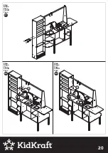 Предварительный просмотр 21 страницы KidKraft 10262 Manual