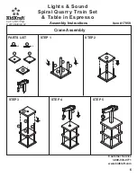 Предварительный просмотр 6 страницы KidKraft 17959 Assembly Instructions Manual