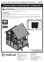 Preview for 12 page of KidKraft 20098 Installation And Operating Instructions Manual