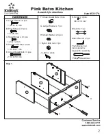 Предварительный просмотр 2 страницы KidKraft 53117A Assembly Instructions Manual