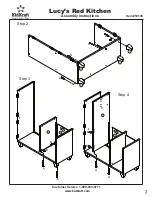 Предварительный просмотр 3 страницы KidKraft 53145 Assembly Instructions Manual