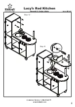 Предварительный просмотр 8 страницы KidKraft 53145 Assembly Instructions Manual