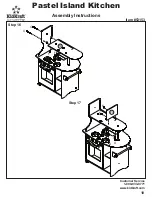 Предварительный просмотр 10 страницы KidKraft 53153 Assembly Instructions Manual