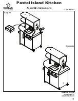 Предварительный просмотр 13 страницы KidKraft 53153 Assembly Instructions Manual