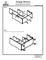 Предварительный просмотр 3 страницы KidKraft 53157 Assembly Instructions Manual