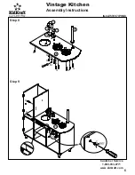 Предварительный просмотр 6 страницы KidKraft 53157 Assembly Instructions Manual