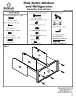 Предварительный просмотр 2 страницы KidKraft 53160A Assembly Instructions Manual