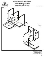 Предварительный просмотр 3 страницы KidKraft 53160A Assembly Instructions Manual