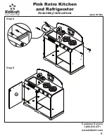 Предварительный просмотр 6 страницы KidKraft 53160A Assembly Instructions Manual