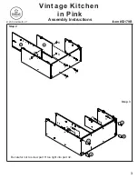 Preview for 3 page of KidKraft 53179B Assembly Instructions Manual