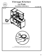 Preview for 13 page of KidKraft 53179B Assembly Instructions Manual