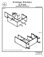 Предварительный просмотр 3 страницы KidKraft 53179C Assembly Instructions Manual