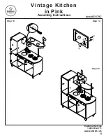 Предварительный просмотр 8 страницы KidKraft 53179C Assembly Instructions Manual