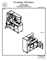 Предварительный просмотр 11 страницы KidKraft 53179C Assembly Instructions Manual