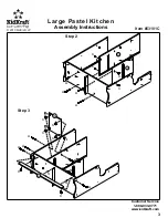 Предварительный просмотр 3 страницы KidKraft 53181C Assembly Instructions Manual