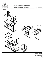 Предварительный просмотр 4 страницы KidKraft 53181C Assembly Instructions Manual