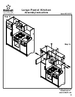 Предварительный просмотр 8 страницы KidKraft 53181C Assembly Instructions Manual