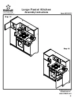 Предварительный просмотр 9 страницы KidKraft 53181C Assembly Instructions Manual