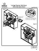 Предварительный просмотр 10 страницы KidKraft 53181C Assembly Instructions Manual