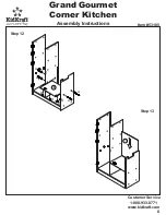 Preview for 8 page of KidKraft 53185 Assembly Instructions And User'S Manual