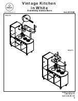 Предварительный просмотр 8 страницы KidKraft 53208A Assembly Instructions Manual