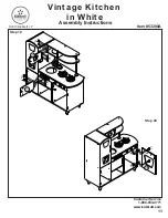 Предварительный просмотр 11 страницы KidKraft 53208A Assembly Instructions Manual