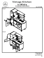 Предварительный просмотр 12 страницы KidKraft 53208A Assembly Instructions Manual