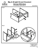 Preview for 4 page of KidKraft 53215 Assembly Instructions And User Manual