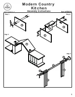 Предварительный просмотр 3 страницы KidKraft 53222A Assembly Instructions Manual