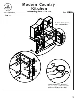 Предварительный просмотр 11 страницы KidKraft 53222A Assembly Instructions Manual