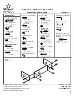 Preview for 2 page of KidKraft 53223 Assembly Instructions Manual