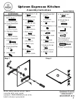 Предварительный просмотр 2 страницы KidKraft 53260A Assembly Instructions Manual