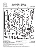 Предварительный просмотр 2 страницы KidKraft 53287 Assembly Instructions Manual