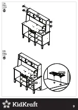 Предварительный просмотр 10 страницы KidKraft 53427 Manual