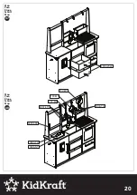 Предварительный просмотр 21 страницы KidKraft 53444 Manual