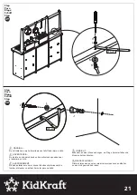 Предварительный просмотр 22 страницы KidKraft 53444 Manual