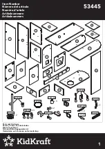 Предварительный просмотр 2 страницы KidKraft 53445 Manual