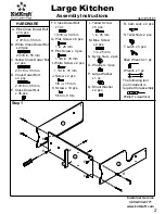 Предварительный просмотр 2 страницы KidKraft 63214 Assembly Instructions Manual