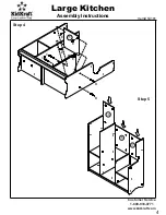 Предварительный просмотр 4 страницы KidKraft 63214 Assembly Instructions Manual