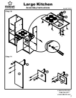 Предварительный просмотр 7 страницы KidKraft 63214 Assembly Instructions Manual