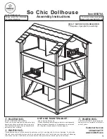 KidKraft 65078A Assembly Instructions Manual предпросмотр