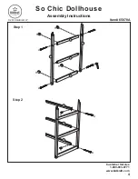 Предварительный просмотр 4 страницы KidKraft 65078A Assembly Instructions Manual