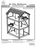 KidKraft 65078B Assembly Instructions Manual предпросмотр