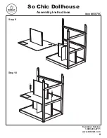 Предварительный просмотр 8 страницы KidKraft 65078C Assembly Instructions Manual