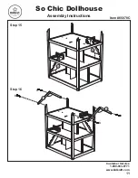 Предварительный просмотр 11 страницы KidKraft 65078C Assembly Instructions Manual