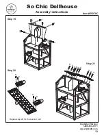 Предварительный просмотр 13 страницы KidKraft 65078C Assembly Instructions Manual