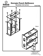 Предварительный просмотр 3 страницы KidKraft 65088 Assembly Instructions Manual